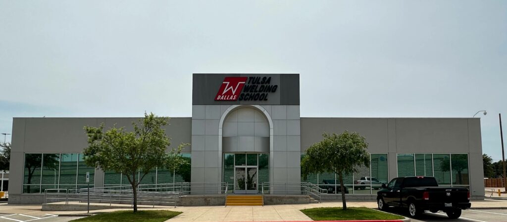 Tinted Windows at Tulsa Welding School in Irving