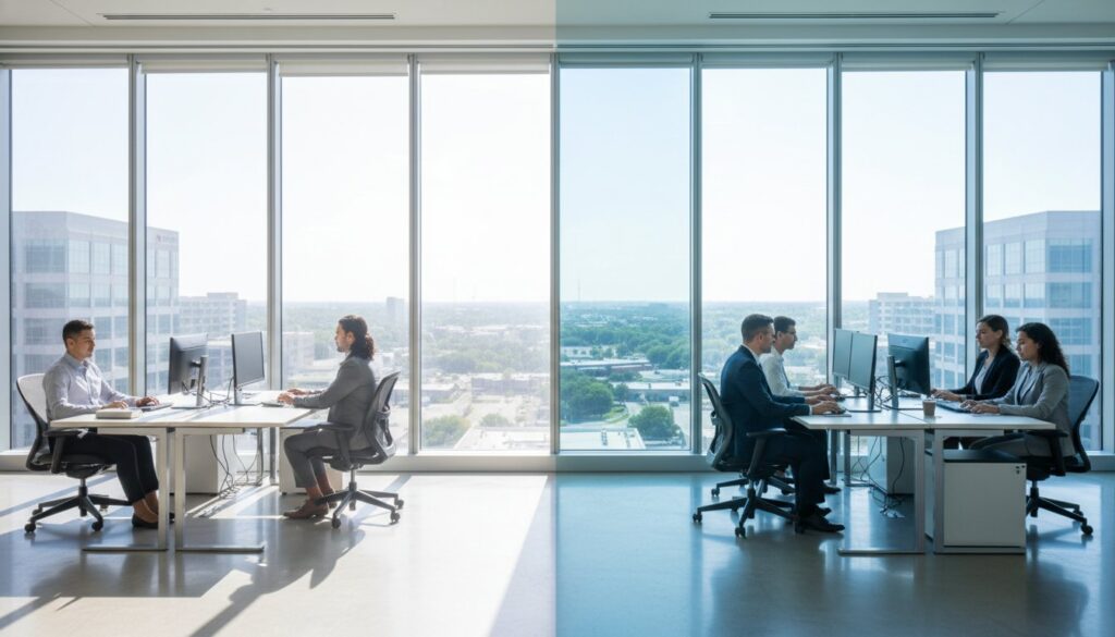 Expert Office Window Film Installation in Plano, TX